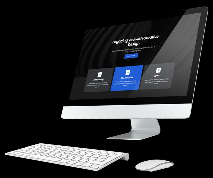 Digital workspace with laptop and code